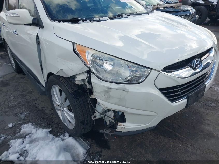 2013 Hyundai Tucson Limited VIN: KM8JUCAC2DU579019 Lot: 43800382