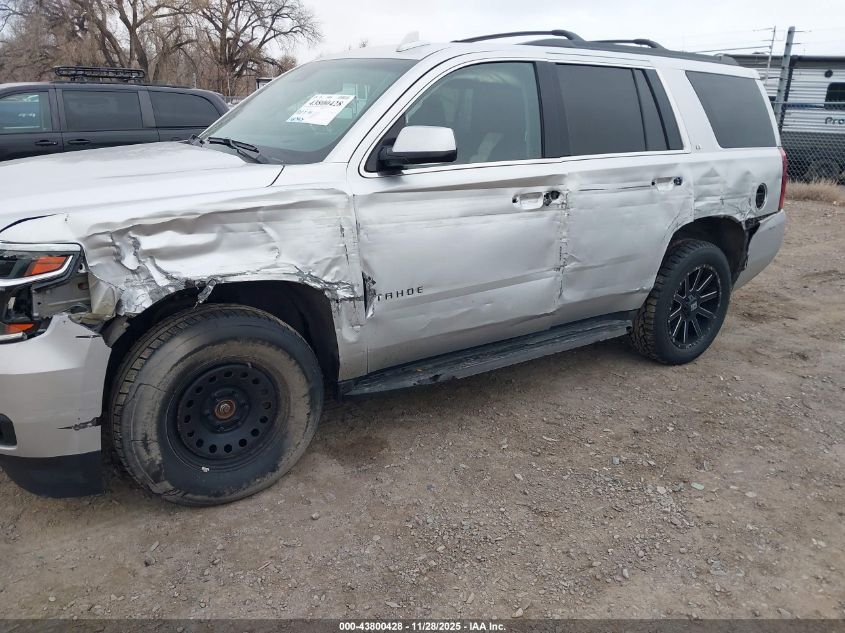2016 Chevrolet Tahoe Lt VIN: 1GNSKBKC3GR207422 Lot: 43800428