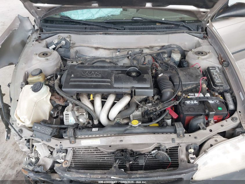 2000 Toyota Corolla Ce VIN: 1NXBR12E2YZ316559 Lot: 43800443