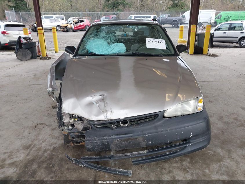 2000 Toyota Corolla Ce VIN: 1NXBR12E2YZ316559 Lot: 43800443