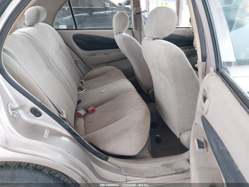 2000 Toyota Corolla Ce VIN: 1NXBR12E2YZ316559 Lot: 43800443