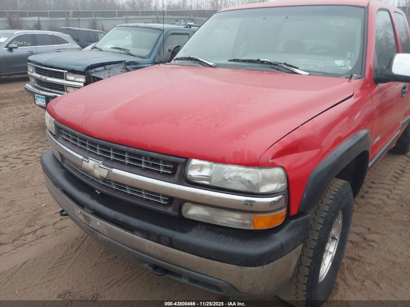 1999 Chevrolet Silverado 2500 Ls VIN: 1GCGK29U8XE136299 Lot: 43800466