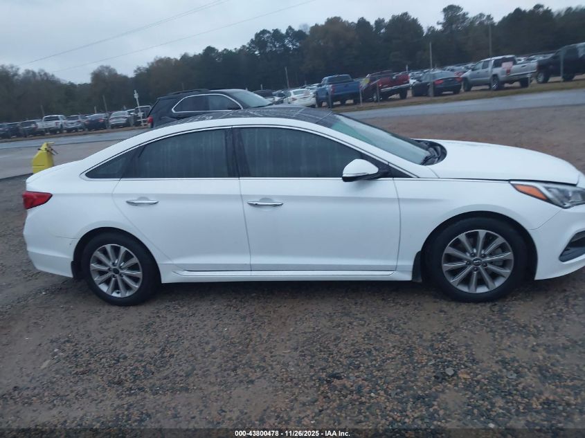 2016 Hyundai Sonata Limited VIN: 5NPE34AF1GH283691 Lot: 43800478