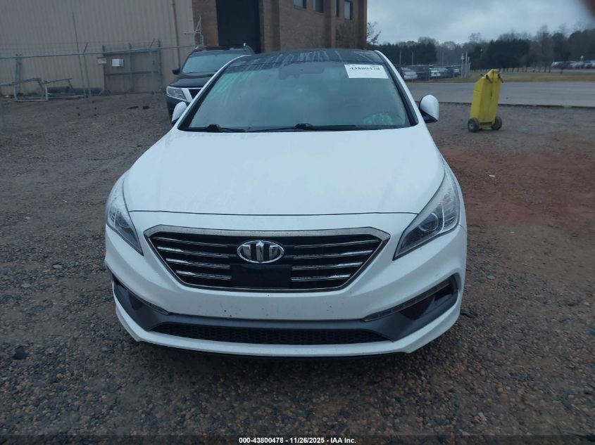 2016 Hyundai Sonata Limited VIN: 5NPE34AF1GH283691 Lot: 43800478
