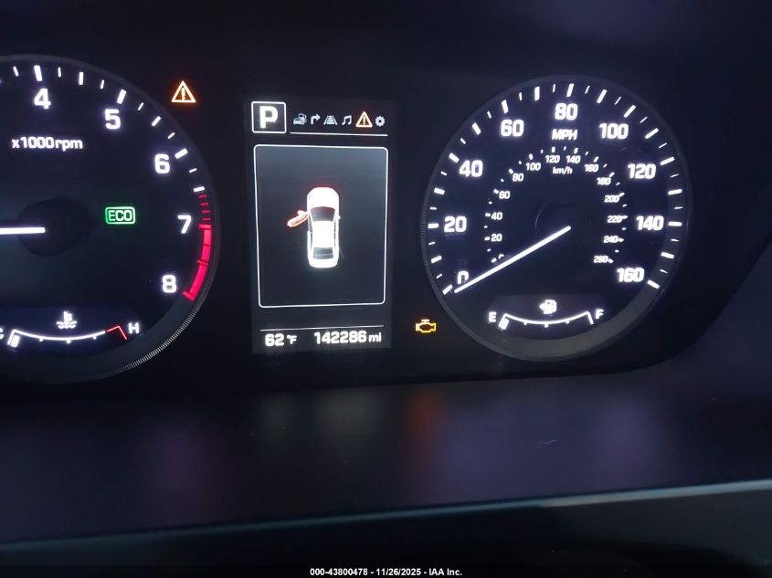 2016 Hyundai Sonata Limited VIN: 5NPE34AF1GH283691 Lot: 43800478