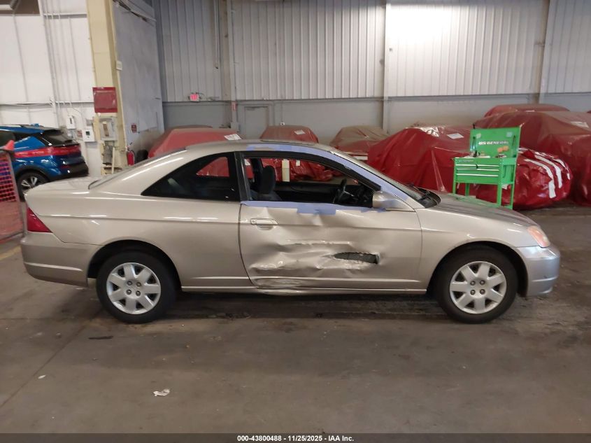 2002 Honda Civic Ex VIN: 1HGEM21982L030644 Lot: 43800488