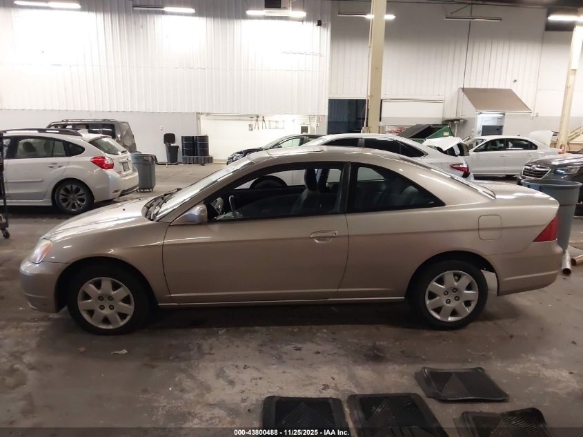 2002 Honda Civic Ex VIN: 1HGEM21982L030644 Lot: 43800488