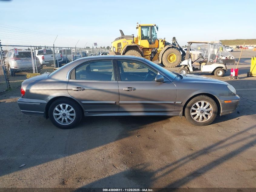 2004 Hyundai Sonata Gls/Lx VIN: KMHWF35H24A067672 Lot: 43800511