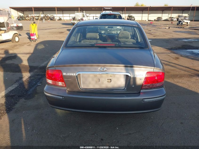 2004 Hyundai Sonata Gls/Lx VIN: KMHWF35H24A067672 Lot: 43800511