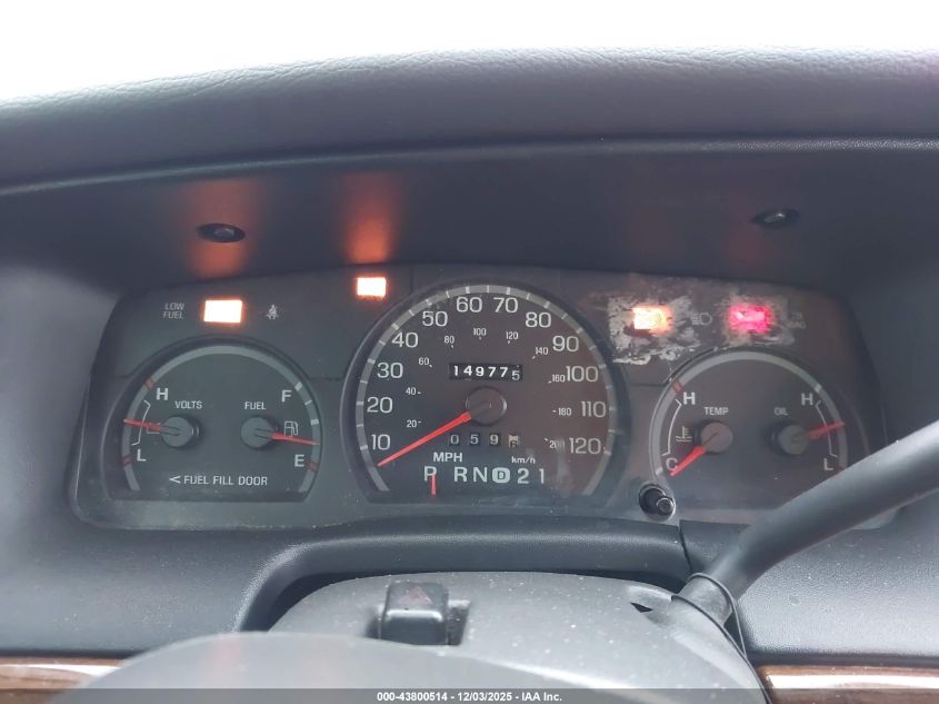 2001 Ford Crown Victoria Lx VIN: 2FAFP74W11X156439 Lot: 43800514