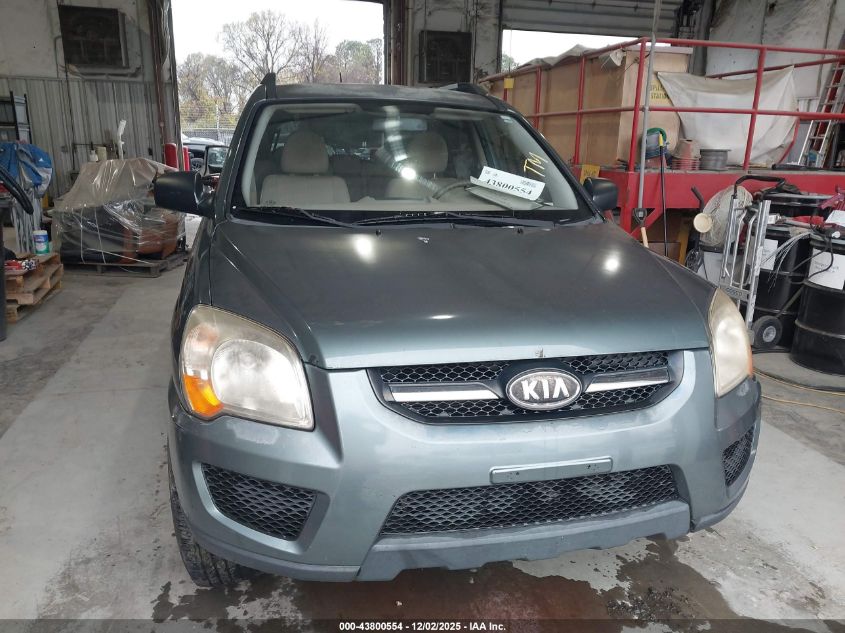 2009 Kia Sportage Lx V6 VIN: KNDJF723397563597 Lot: 43800554