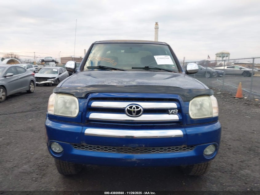 2006 Toyota Tundra Sr5 V8 VIN: 5TBDT44186S541881 Lot: 43800568