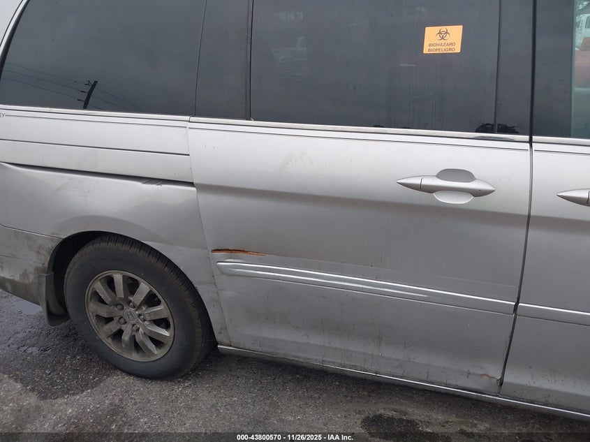 2010 Honda Odyssey Ex VIN: 5FNRL3H47AB043860 Lot: 43800570