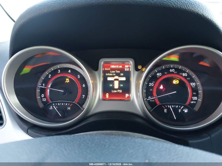 2017 Dodge Journey Sxt VIN: 3C4PDCBG7HT588993 Lot: 43800571