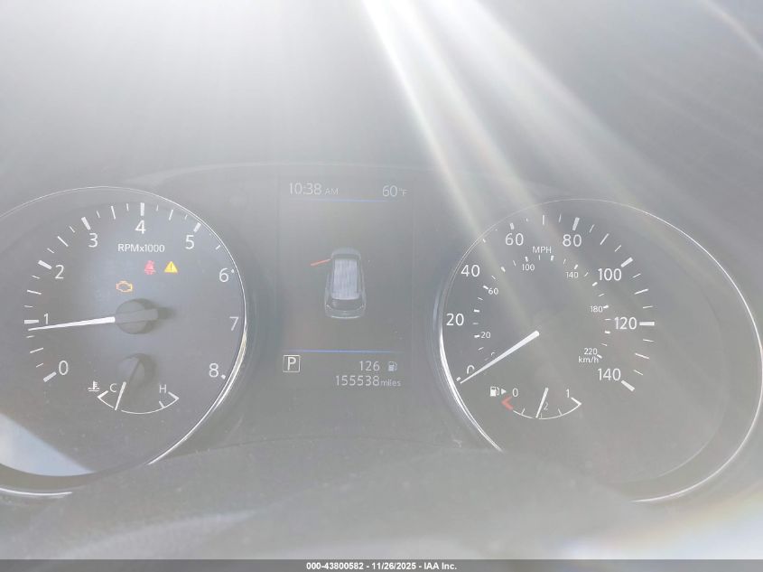 2019 Nissan Rogue Sv VIN: KNMAT2MV3KP536139 Lot: 43800582