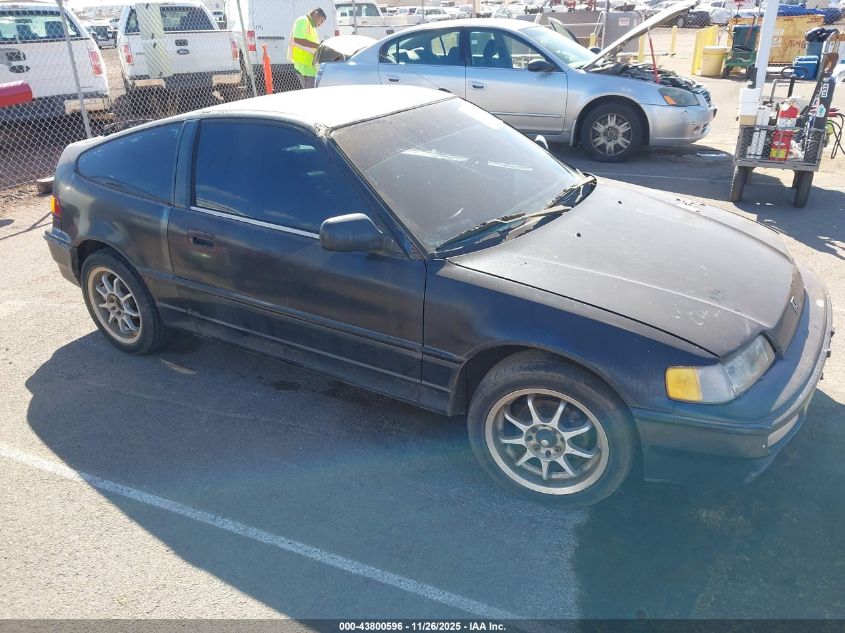 1990 Honda Civic Crx Dx