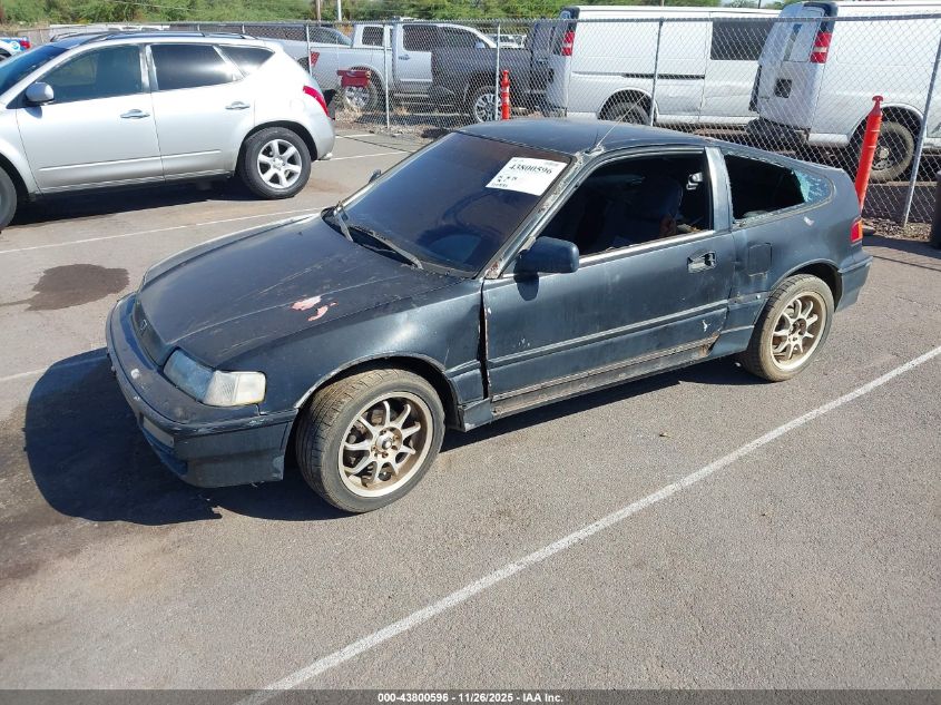 1990 Honda Civic Crx Dx