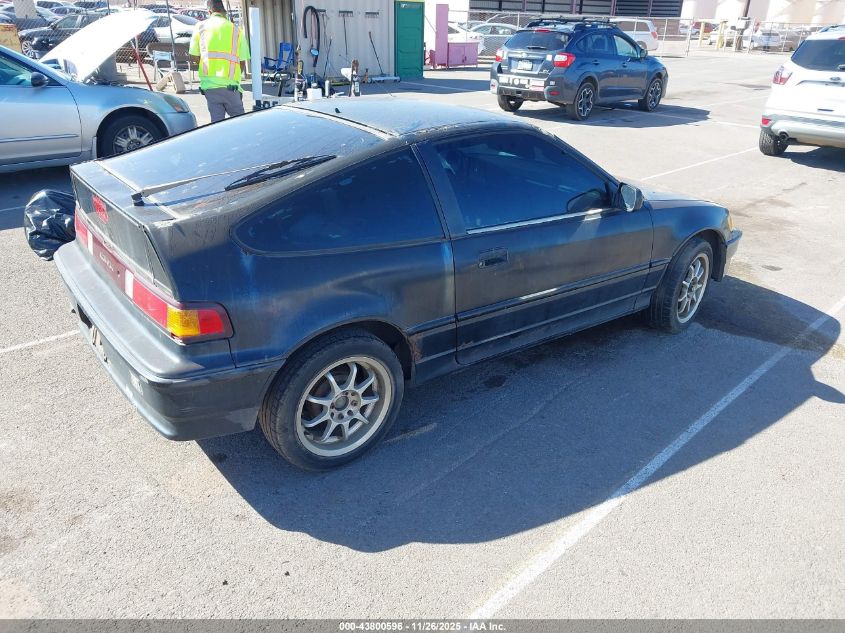 1990 Honda Civic Crx Dx