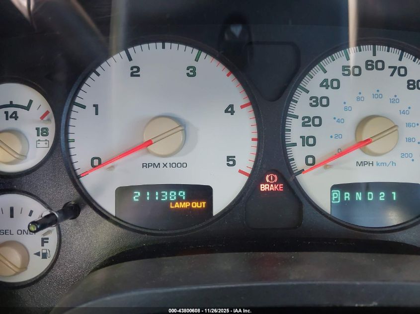 2004 Dodge Ram 2500 Slt/Laramie VIN: 3D7KA28C84G108938 Lot: 43800608