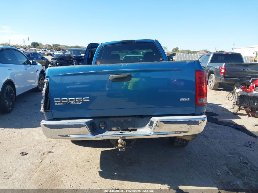 2004 Dodge Ram 2500 Slt/Laramie VIN: 3D7KA28C84G108938 Lot: 43800608