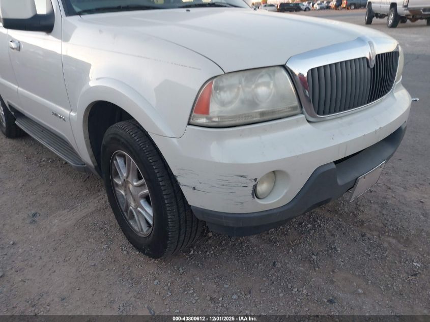 2003 Lincoln Aviator VIN: 5LMEU68H03ZJ43448 Lot: 43800612