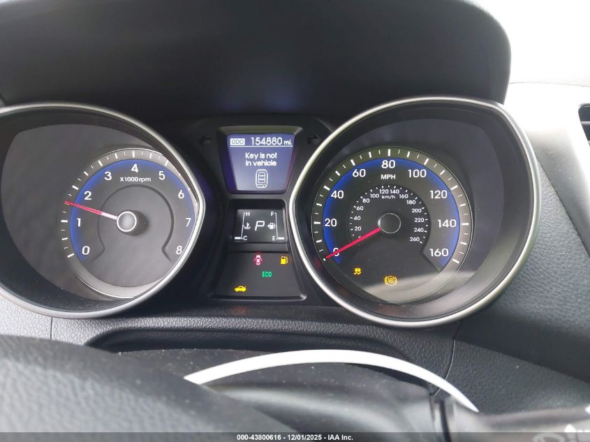 2013 Hyundai Elantra Gt VIN: KMHD35LE6DU123275 Lot: 43800616