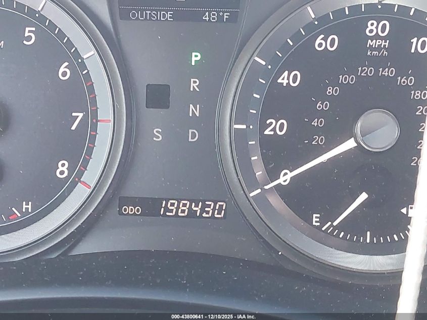 2007 Lexus Es 350 VIN: JTHBJ46G272019700 Lot: 43800641