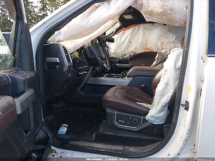 2017 Ford F-350 Platinum VIN: 1FT8W3BT7HEF03131 Lot: 43800643