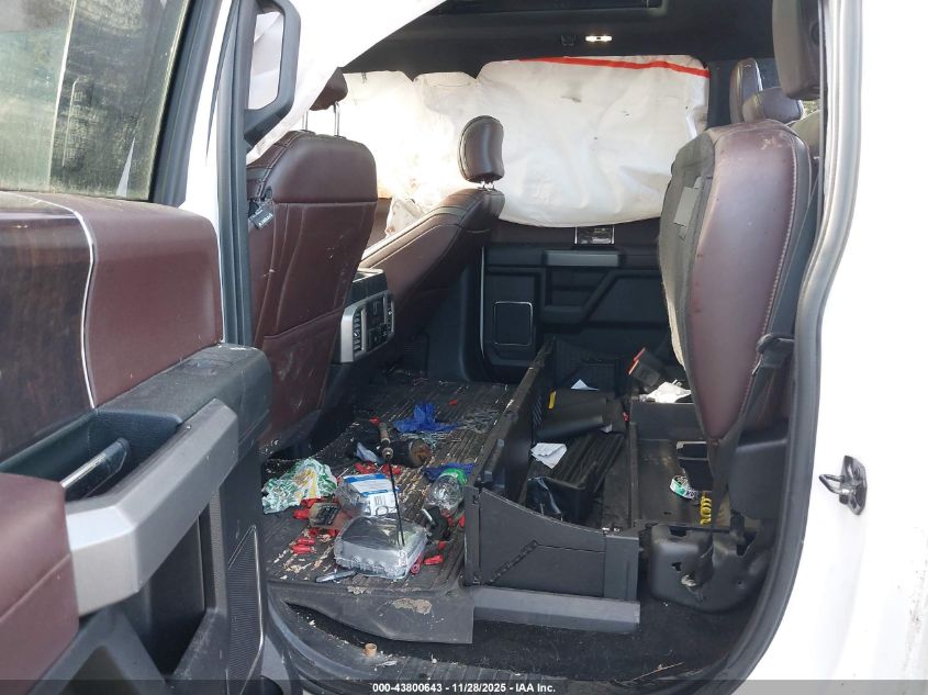 2017 Ford F-350 Platinum VIN: 1FT8W3BT7HEF03131 Lot: 43800643