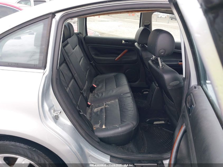 2002 Volkswagen Passat Glx VIN: WVWTH63B22P356725 Lot: 43800655