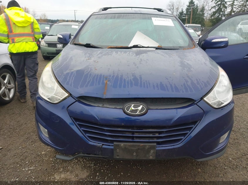 2013 Hyundai Tucson Gls VIN: KM8JUCAC8DU672658 Lot: 43800659