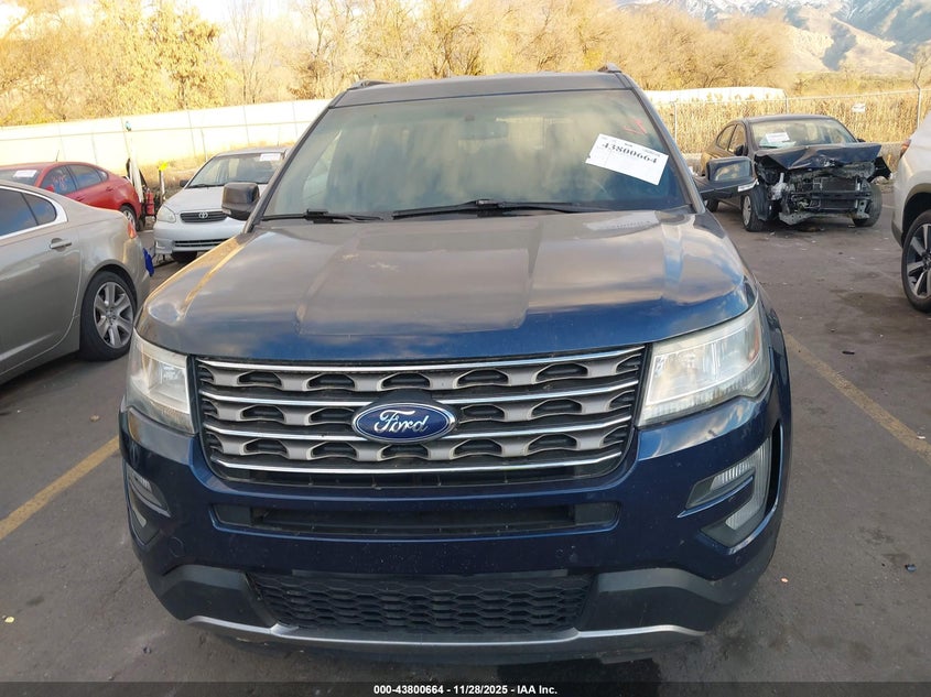 2016 Ford Explorer Xlt VIN: 1FM5K8D83GGC09745 Lot: 43800664