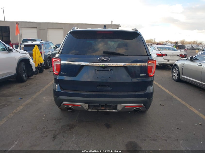 2016 Ford Explorer Xlt VIN: 1FM5K8D83GGC09745 Lot: 43800664