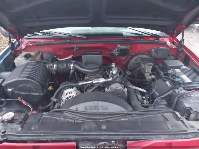 1998 GMC Sierra 1500 Sl Wideside VIN: 2GTEC19R9W1518108 Lot: 43800665