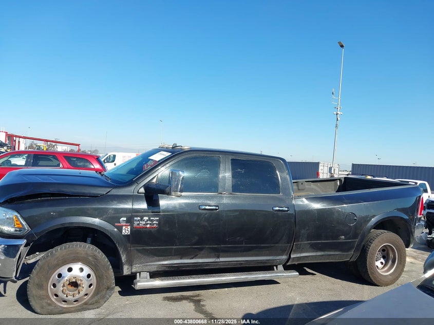 2018 Ram 3500 Laramie 4X4 8' Box VIN: 3C63RRJLXJG132378 Lot: 43800668