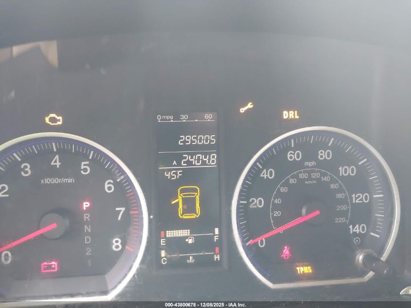 2009 Honda Cr-V Ex-L VIN: 5J6RE38749L000567 Lot: 43800678