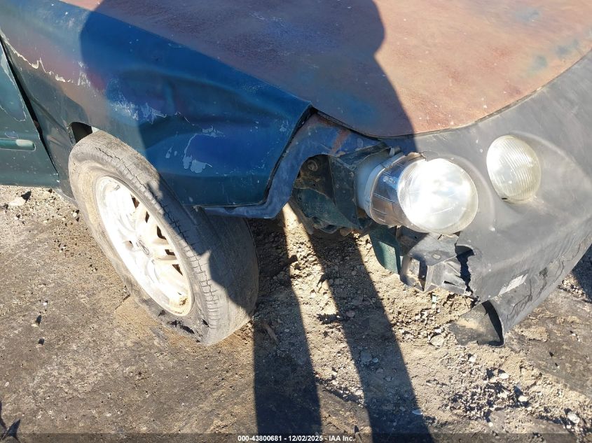 2000 Acura Integra Gs VIN: JH4DB7669YS001761 Lot: 43800681