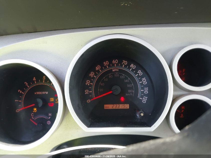 2008 Toyota Tundra Sr5 5.7L V8 VIN: 5TBRV54158S474780 Lot: 43800686