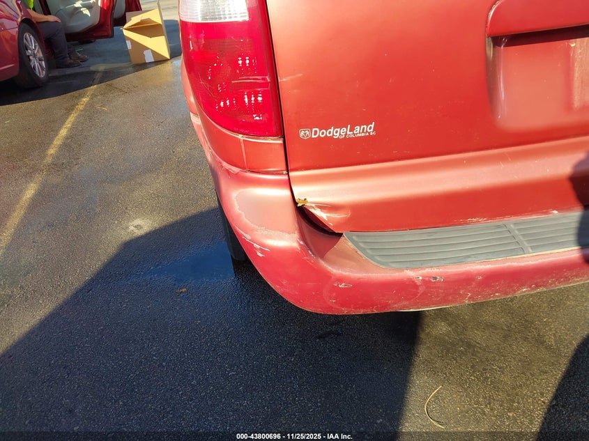 2001 Dodge Grand Caravan Ex VIN: 2B4GP74L51R307501 Lot: 43800696