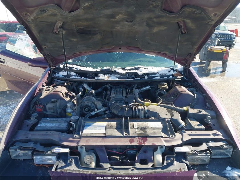 1995 Chevrolet Camaro Z28 VIN: 2G1FP32P0S2131442 Lot: 43800710