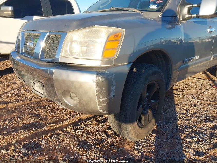 2005 Nissan Titan Se VIN: 1N6BA07A65N573917 Lot: 43800725