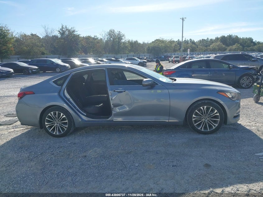 2017 Genesis G80 3.8 VIN: KMHGN4JE7HU203582 Lot: 43800737