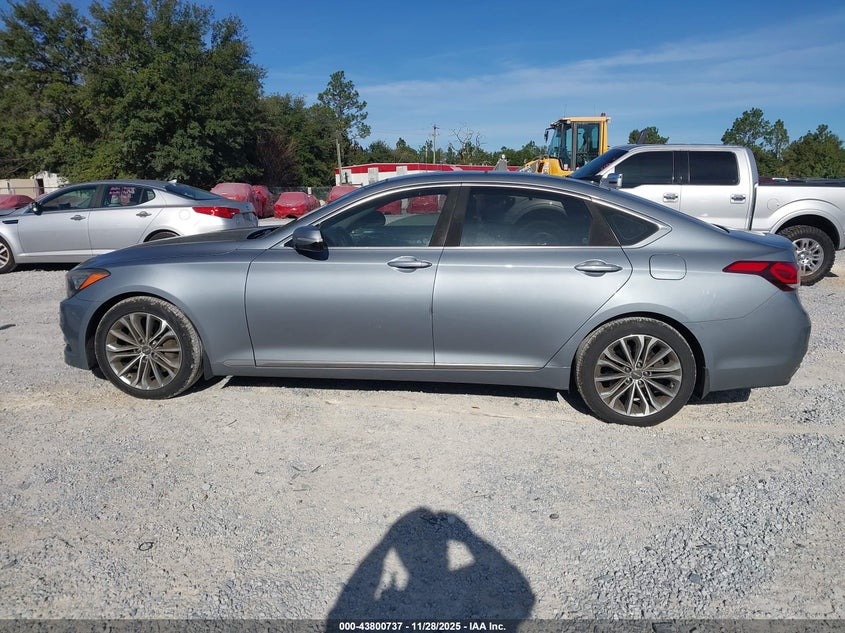 2017 Genesis G80 3.8 VIN: KMHGN4JE7HU203582 Lot: 43800737