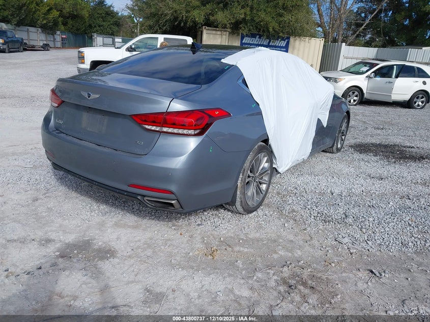 Vin: kmhgn4je7hu203582, lot: 44296189, genesis g80 3.8 20174