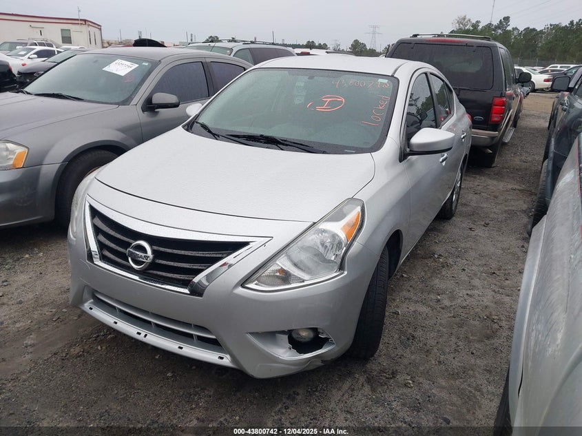 Vin: 3n1cn7ap3hl825566, lot: 44296199, nissan versa 1.6 sv 20172
