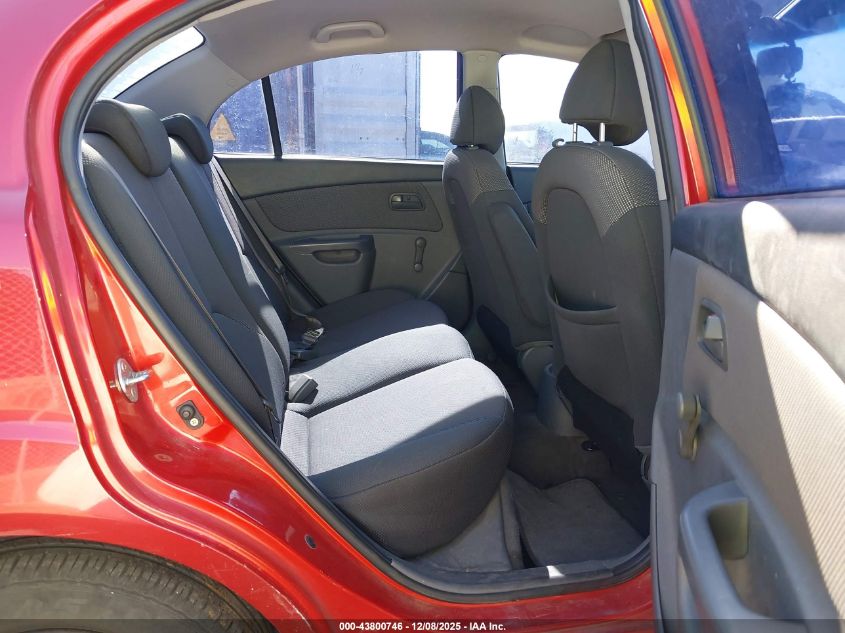 2008 Kia Rio Lx VIN: KNADE123786426676 Lot: 43800746