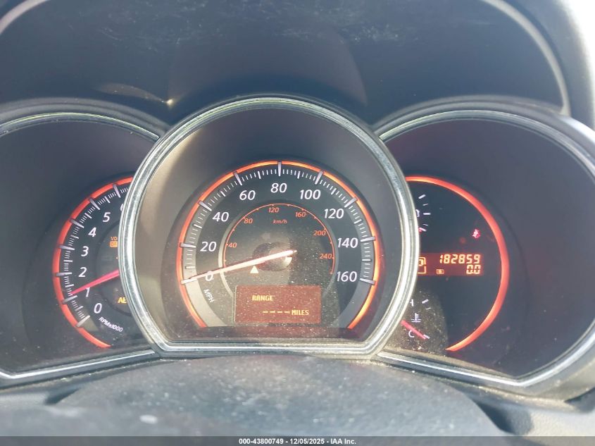 2010 Nissan Murano S VIN: JN8AZ1MW4AW138707 Lot: 43800749