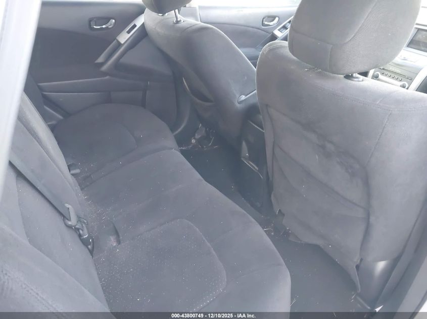 2010 Nissan Murano S VIN: JN8AZ1MW4AW138707 Lot: 43800749