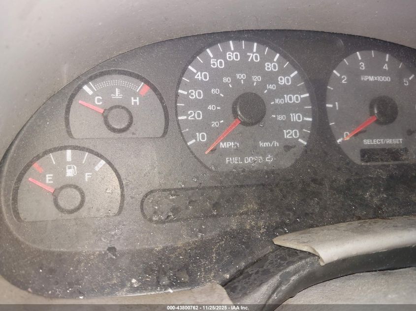 2000 Ford Mustang VIN: 1FAFP404XYF110018 Lot: 43800762