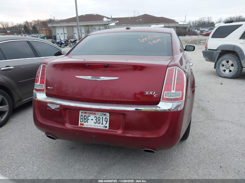 2013 Chrysler 300C Awd VIN: 2C3CCAKT6DH645372 Lot: 43800785